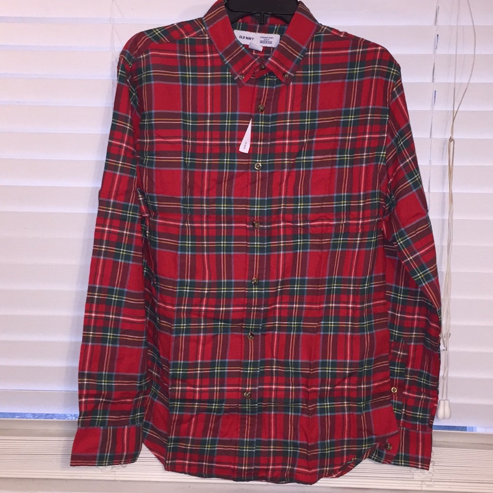 Red and Green Flannel size medium